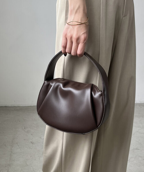 最終価格　CAPRICIEUX LE'MAGE/ラウンドショルダーバッグ CAPRICIEUX LE'MAGE ハンドバッグ ラウンドバッグ : ZOZOTOWN
