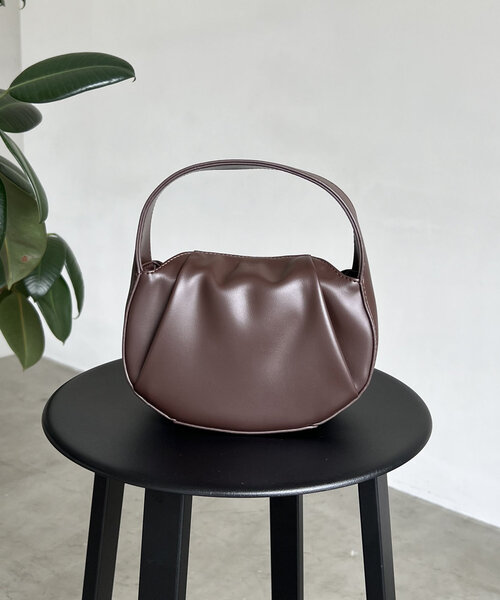 最終価格　CAPRICIEUX LE'MAGE/ラウンドショルダーバッグ CAPRICIEUX LE'MAGE ハンドバッグ ラウンドバッグ : ZOZOTOWN