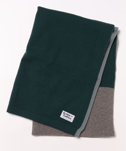 Scottish Tradition（スコティッシュ トラディション）の「SCOTTISH TRADITION 1902 BLOCK LG SCARF（ストール/ショール・レディース・イエロー系その他/その他1/その他2・FREE）」の2枚目の写真