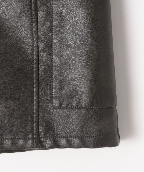 PAGEBOY（ページボーイ）の「サンドヴィンテージレザースカート（スカート・レディース・ブラウン/ブラック・FREE）」の9枚目の写真