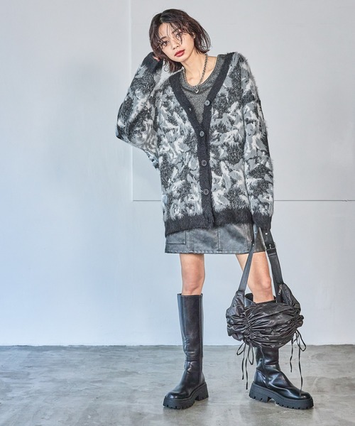 PAGEBOY（ページボーイ）の「サンドヴィンテージレザースカート（スカート・レディース・ブラウン/ブラック・FREE）」の18枚目の写真