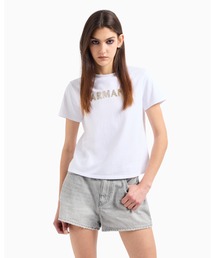 ARMANI EXCHANGE | 【A|X アルマーニ エクスチェンジ】AXロゴ　半袖クルーネックTシャツ/REGULAR BOXY(Tシャツ/カットソー)