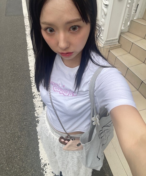 poiregnee（ポワニェ）の「オリジナルトートバッグ（トートバッグ・レディース・グレー・FREE）」の4枚目の写真