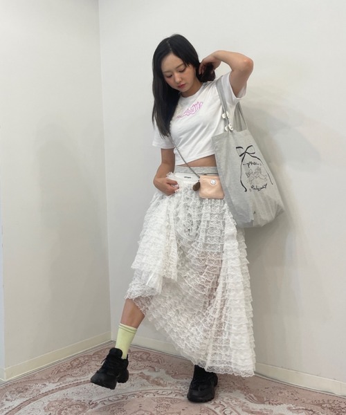 poiregnee（ポワニェ）の「オリジナルトートバッグ（トートバッグ・レディース・グレー・FREE）」の3枚目の写真