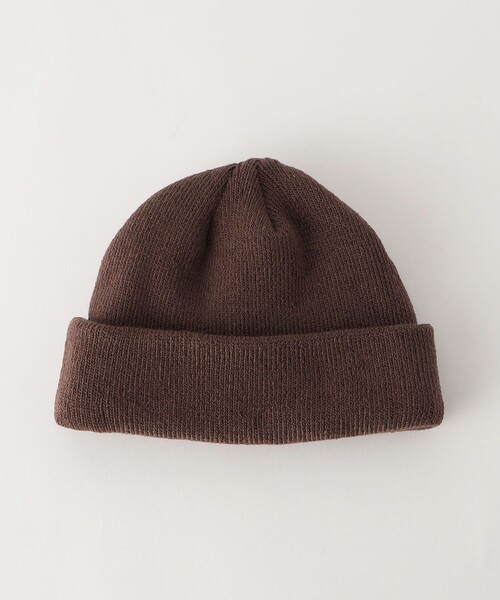 green label relaxing（グリーンレーベルリラクシング）の「GLR ロー ニットキャップ（ニットキャップ/ビーニー・メンズ・パープル/ブラック/ダークブラウン/ライトグレー/ケリーグリーン/ロイヤルブルー・FREE）」の12枚目の写真