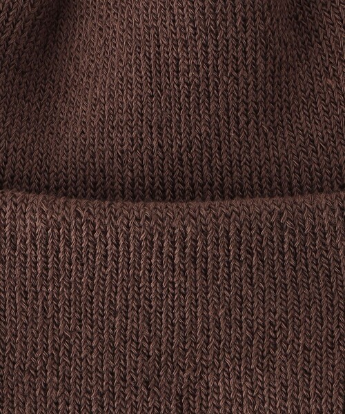 green label relaxing（グリーンレーベルリラクシング）の「GLR ロー ニットキャップ（ニットキャップ/ビーニー・メンズ・パープル/ブラック/ダークブラウン/ライトグレー/ケリーグリーン/ロイヤルブルー・FREE）」の15枚目の写真