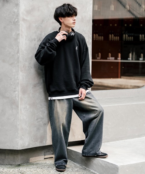 KANGOL/カンゴール】別注コラボ オーバーサイズ裏起毛ワン