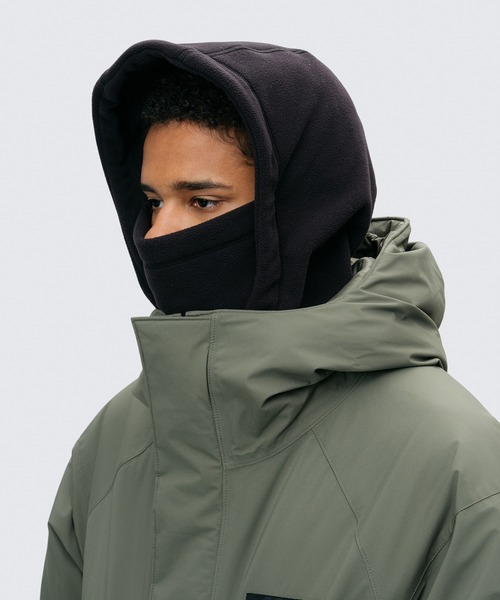 WILD THINGS(ワイルドシングス)の「WILD THINGS/ワイルドシングス POLARTEC STORM HOODI ネックウォーマー(キャップ・メンズ・ブラック/ライトベージュ/オリーブ・FREE)」の2枚目の写真