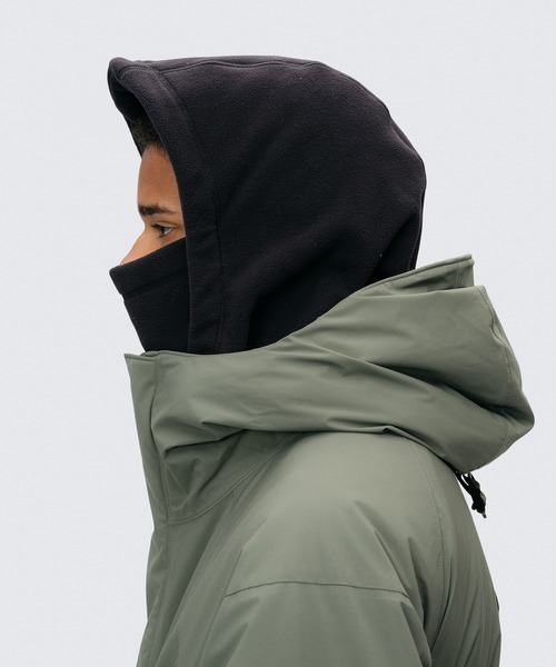 WILD THINGS(ワイルドシングス)の「WILD THINGS/ワイルドシングス POLARTEC STORM HOODI ネックウォーマー(キャップ・メンズ・ブラック/ライトベージュ/オリーブ・FREE)」の6枚目の写真