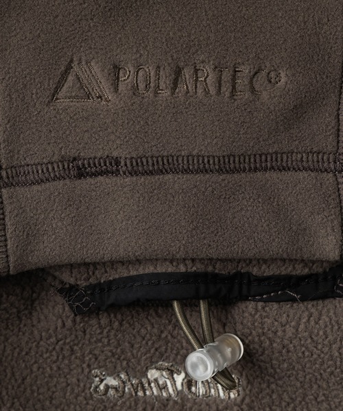 WILD THINGS(ワイルドシングス)の「WILD THINGS/ワイルドシングス POLARTEC STORM HOODI ネックウォーマー(キャップ・メンズ・ブラック/ライトベージュ/オリーブ・FREE)」の7枚目の写真