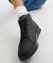 COACH（コーチ）の「ハイ ライン ハイ トップ スニーカー・シグネチャー キャンバス（スニーカー）」