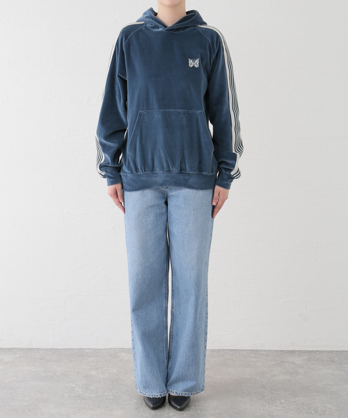Needles（ニードルス）の「【NEEDLES/ニードルズ】 Track Hoody PU279（その他アウター・レディース・サックスブルー・SMALL）」の3枚目の写真