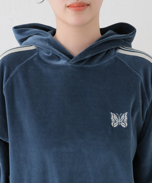 Needles（ニードルス）の「【NEEDLES/ニードルズ】 Track Hoody PU279（その他アウター・レディース・サックスブルー・SMALL）」の7枚目の写真