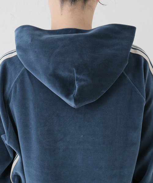Needles（ニードルス）の「【NEEDLES/ニードルズ】 Track Hoody PU279（その他アウター・レディース・サックスブルー・SMALL）」の8枚目の写真