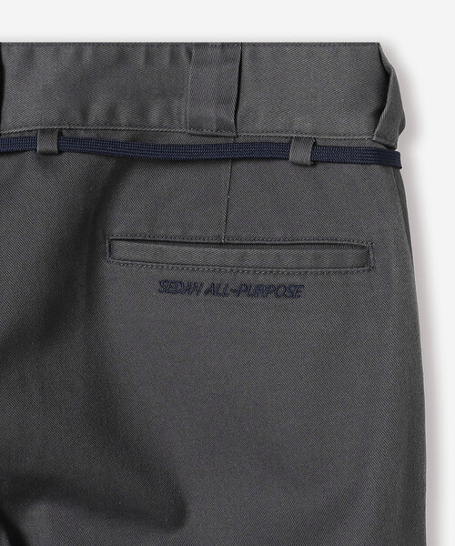 SEDAN ALL-PURPOSE（セダンオールパーパス）の「SEDAN ALL-PURPOSE | Dickies ベンチレーションダブルニーワークパンツ MEN（その他パンツ・メンズ・チャコール/ブラック・L/M/XL）」の14枚目の写真