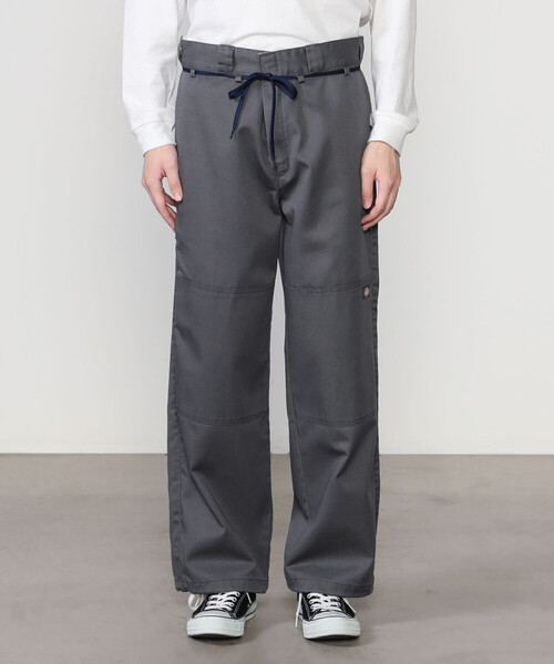 SEDAN ALL-PURPOSE（セダンオールパーパス）の「SEDAN ALL-PURPOSE | Dickies ベンチレーションダブルニーワークパンツ MEN（その他パンツ・メンズ・チャコール/ブラック・L/M/XL）」の5枚目の写真