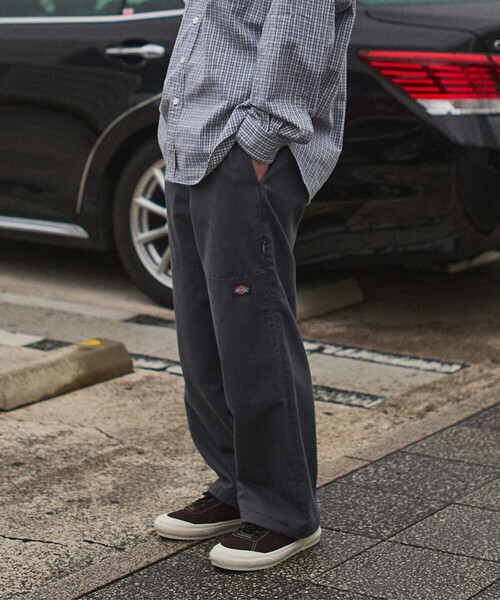 SEDAN ALL-PURPOSE（セダンオールパーパス）の「SEDAN ALL-PURPOSE | Dickies ベンチレーションダブルニーワークパンツ MEN（その他パンツ・メンズ・チャコール/ブラック・L/M/XL）」の6枚目の写真