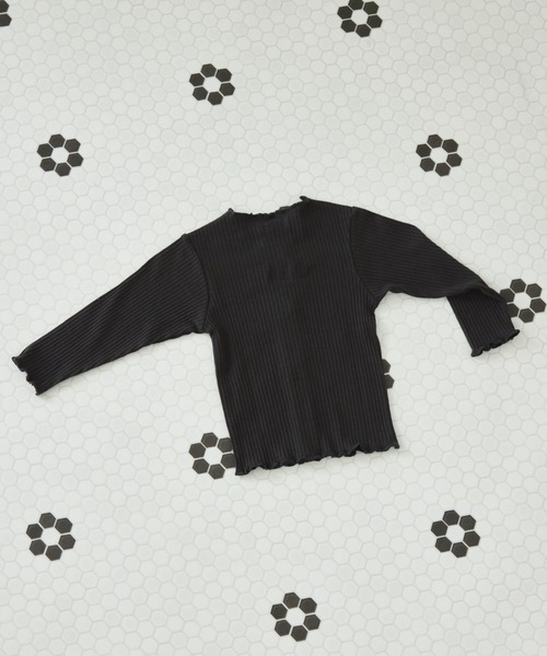 pairmanon（ペアマノン）の「【ベビー】リブコットン素材 長袖 カーディガン（カーディガン/ボレロ・キッズ・ブラック/アイボリー/モカ/ベージュ・70/80）」の19枚目の写真