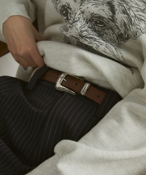 MERLOT(メルロー)の「ウエスタンベルト(ベルト・レディース・ブラック/キャメル・FREE)」の3枚目の写真