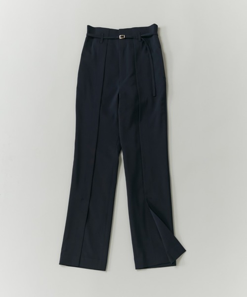 INED（イネド）の「トリクシオントロベルト付き2WAYパンツ《ROBE SUPERIOR CLOSET》【セットアップ対応】（その他パンツ・レディース・ネイビー・7号/9号/11号）」の19枚目の写真