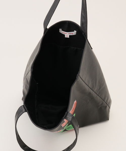 EDIT. FOR LULU（エディットフォールル）の「【YUHAN WANG/ユハン ワン】rose printed tote bag（トートバッグ・レディース・ブラック・FREE）」の9枚目の写真