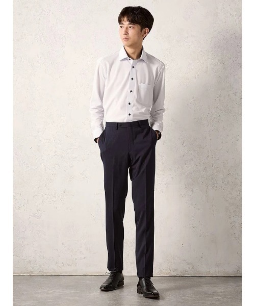 Spire Californiaネイビーグレー ストライプ 長袖シャツ 16L Spire Californiaネイビーグレー ストライプ 長袖シャツ 16L