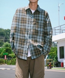 MGV | チェック柄フランネルシャツ(シャツ/ブラウス)