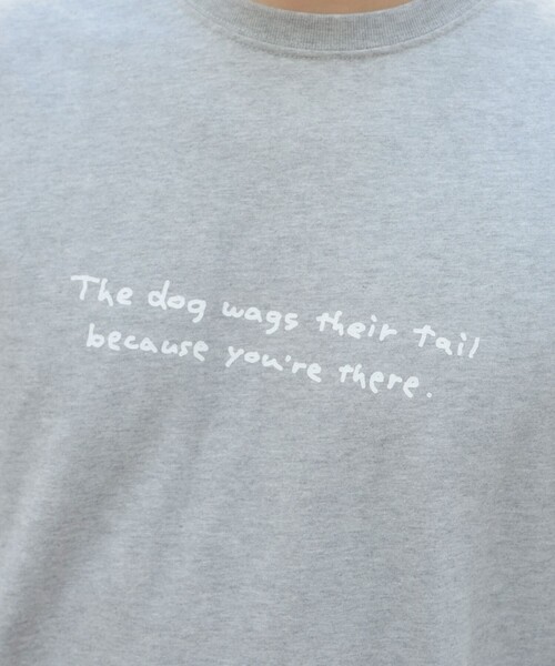 TOKYO CULTUART by BEAMS(トウキョウカルチャートバイビームス)の「matsui / Your There Big Tee Shirt(Tシャツ/カットソー・メンズ・ブラック/グレー/ホワイト系その他2/ホワイト・X-LARGE/LARGE/MEDIUM)」の12枚目の写真