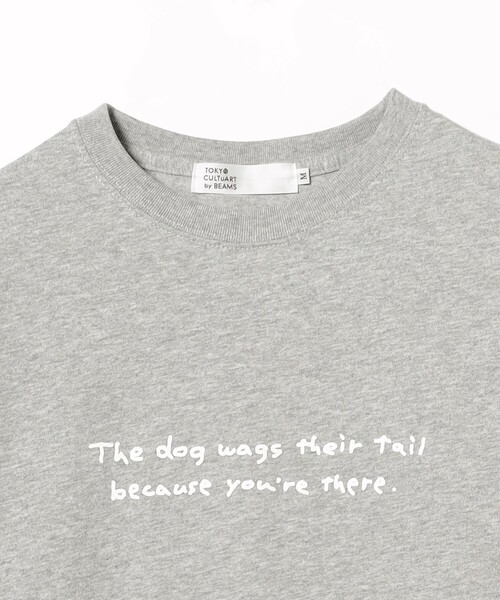 TOKYO CULTUART by BEAMS(トウキョウカルチャートバイビームス)の「matsui / Your There Big Tee Shirt(Tシャツ/カットソー・メンズ・ブラック/グレー/ホワイト系その他2/ホワイト・X-LARGE/LARGE/MEDIUM)」の14枚目の写真