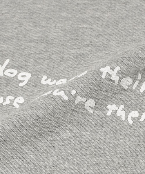 TOKYO CULTUART by BEAMS(トウキョウカルチャートバイビームス)の「matsui / Your There Big Tee Shirt(Tシャツ/カットソー・メンズ・ブラック/グレー/ホワイト系その他2/ホワイト・X-LARGE/LARGE/MEDIUM)」の15枚目の写真