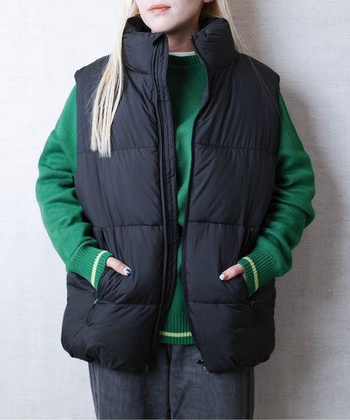 セール】IO Select / マイクロポリ中綿ベスト（ダウンベスト）｜IO