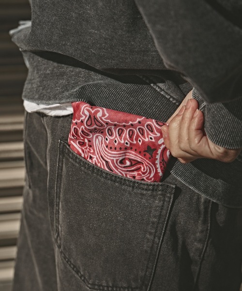 ALL RUNS（オールランズ）の「ペイズリー柄 タイダイバンダナ