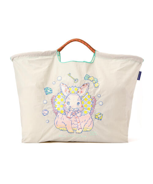 Ball&Chain(ボールアンドチェーン) D.M.RABBIT/Lサイズ(エコバッグ/サブバッグ)|Ball&Chain(ボールアンドチェーン)