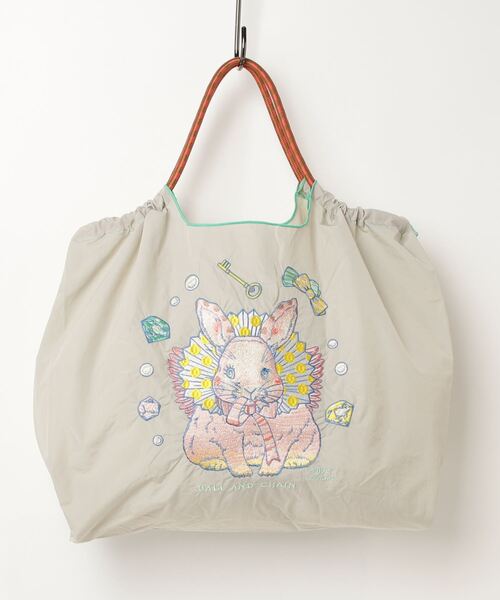 Ball&Chain(ボールアンドチェーン) D.M.RABBIT/Lサイズ(エコバッグ/サブバッグ)|Ball&Chain(ボールアンドチェーン)