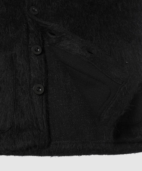 Our Legacy（アワーレガシー）の「OUR LEGACY CARDIGAN（カーディガン/ボレロ・メンズ・ブラック・46/44）」の7枚目の写真