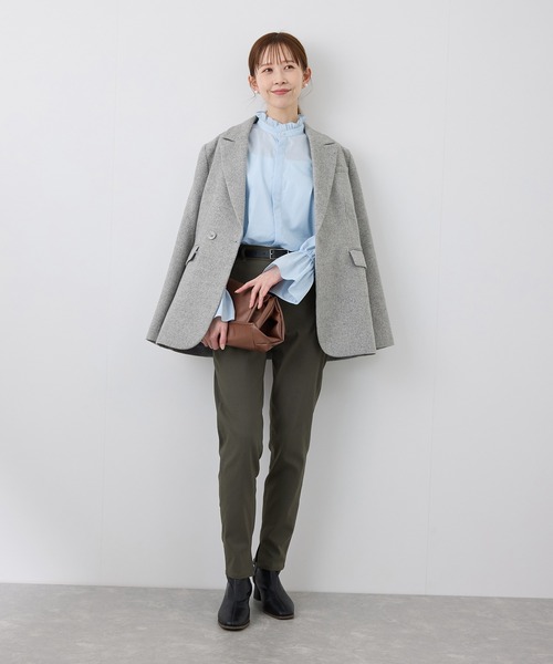 ROPE' PICNIC（ロペピクニック）の「ストレッチスキニーパンツ（その他パンツ・レディース・ブラック/チャコールグレー・36/38/40）」の22枚目の写真