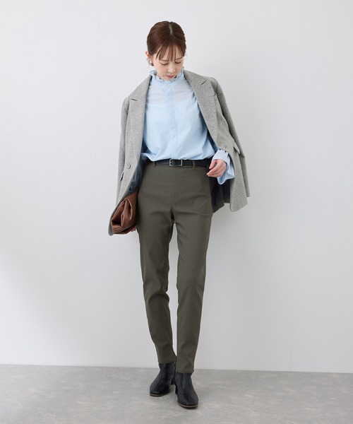 ROPE' PICNIC（ロペピクニック）の「ストレッチスキニーパンツ（その他パンツ・レディース・ブラック/チャコールグレー・36/38/40）」の21枚目の写真