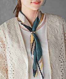 rps（アールピーエス）の「リング付きプリーツスカーフ（バンダナ/スカーフ）」