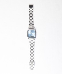 CASIO(カシオ)の"CASIO(カシオ)"アナデジ メタル メタリックカラー(アナログ腕時計)