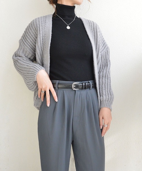 styiro（スタイロ）の「【牛革】ユニセックス ヴィンテージシルバーバックルレザーベルト メンズ レディース（ベルト・レディース・ブラック/ブラウン・95cm/110cm/105cm/100cm）」の13枚目の写真