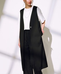 RIKKA FEMME（リッカファーム）の「RIKKA FEMME/リッカファム ロングジレベスト RF25SS23（ベスト）」