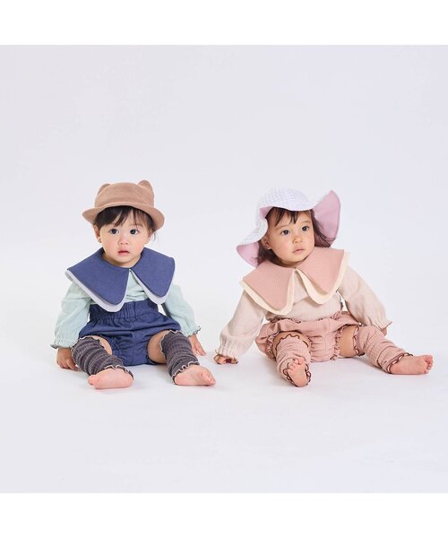 Ampersand（アンパサンド）の「くまちゃんベビーハット（その他ベビー用品・キッズ・ブラウン/アイボリー・44/46/48）」の4枚目の写真