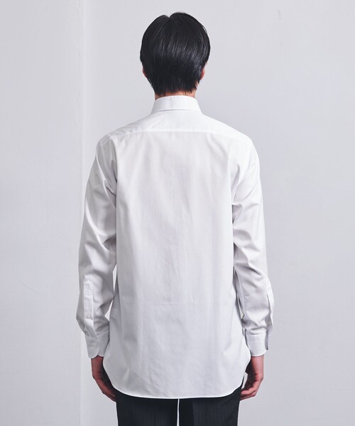 UNITED ARROWS(ユナイテッドアローズ)の「イージーケア AG ブロード タブカラーシャツ -抗菌防臭-(ビジネスシャツ・メンズ・ホワイト・37cm/39cm/40cm/38cm/41cm)」の17枚目の写真