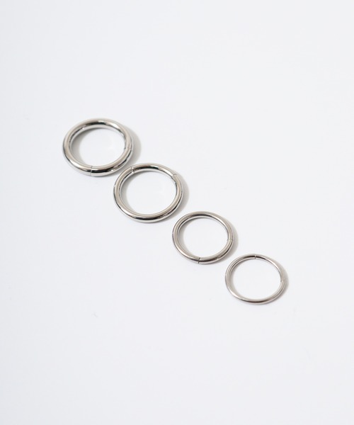 EVER METAL(エバーメタル ever metal EVER METAL)の「EVER METAL サージカルステンレス 316L アレルギー対応 ボディピアス セグメントピアス 日本製(ピアス(片耳用)・メンズ・その他1/その他4/その他3/その他2・FREE)」の9枚目の写真
