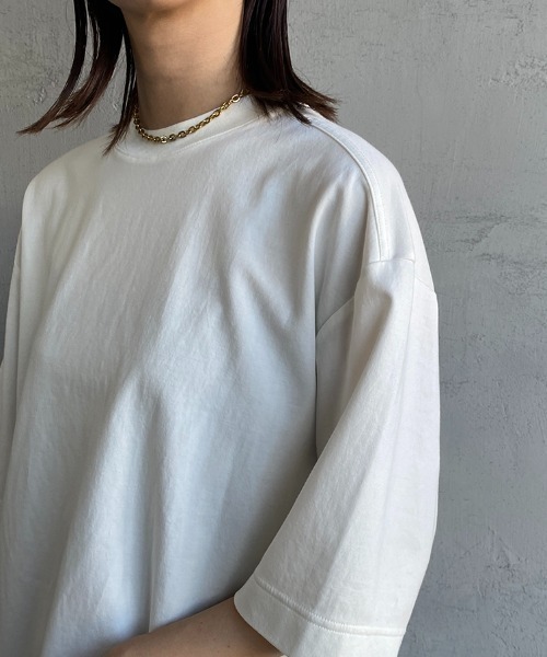 JEANS FACTORY （ジーンズファクトリー）の「[THE SHINZONE/ザ シンゾーン] スマートTシャツ（Tシャツ/カットソー・レディース・ネイビー/ホワイト・0）」の12枚目の写真