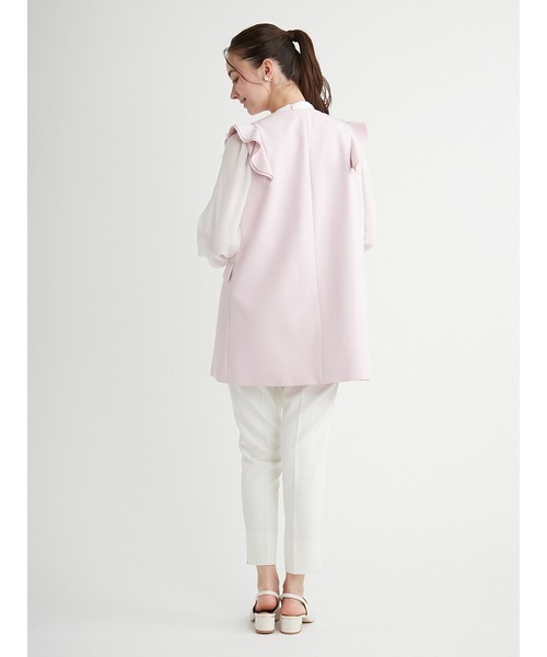CELFORD（セルフォード）の「フリルスリーブジレ（ベスト）」 - WEAR