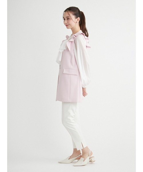 CELFORD（セルフォード）の「フリルスリーブジレ（ベスト）」 - WEAR