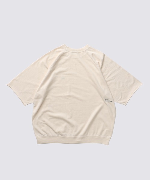 FIDELITY(フィデリティ)の「MINI EMB SWEAT S/S CREW NECK / 半袖スウェット(スウェット・メンズ・ダークネイビー/グレー/アイボリー・LARGE/MEDIUM)」の5枚目の写真