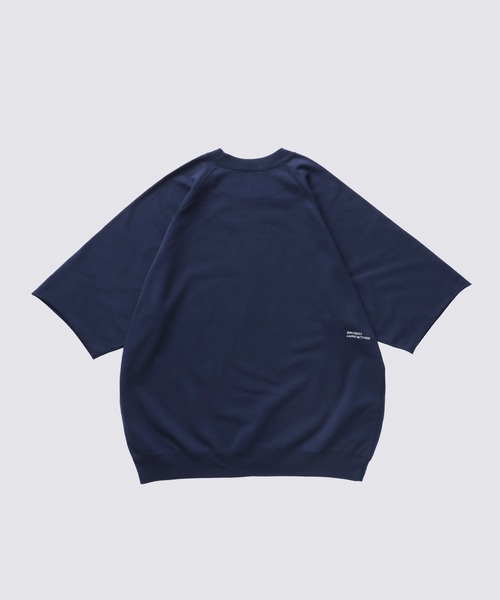 FIDELITY(フィデリティ)の「MINI EMB SWEAT S/S CREW NECK / 半袖スウェット(スウェット・メンズ・ダークネイビー/グレー/アイボリー・LARGE/MEDIUM)」の12枚目の写真
