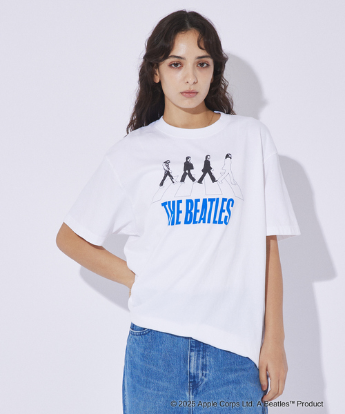 【GOOD ROCK SPEED/グッドロックスピード】THE BEATLES /ビートルズロゴTEE / バンドTシャツ（Tシャツ/カットソー）｜GOOD ROCK SPEED（グッドロックスピード）
